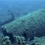 The shipwreck in Kalamitsi